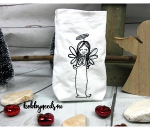 Stickdatei - Set Lichtbeutel ITH Engel